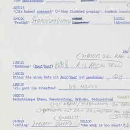 Western questionnaire, answ...