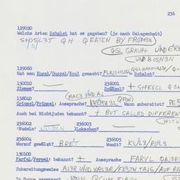 Western questionnaire, answ...