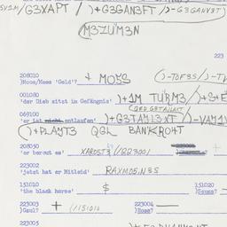 Western questionnaire, answ...