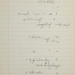 Eastern questionnaire, blue...