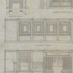Water tower elevation, details