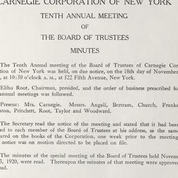 Board Meeting - 10th Annual