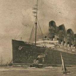 A Cunarder Eastward Bound