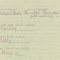 Western questionnaire, answ...
