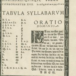Tabvlae Abcdariae Pveriles