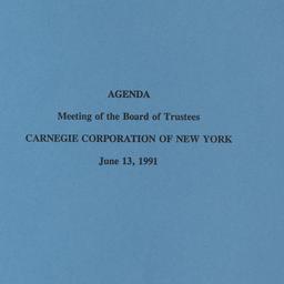 Meeting of the Board of Tru...