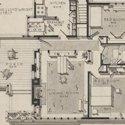 Isometric first floor plan