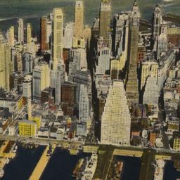 Air View of Manhattan's...