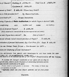 Carnegie Church Organs, Mon...