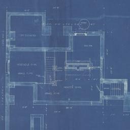 Gate lodge basement plan