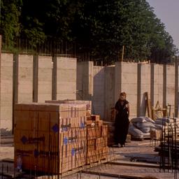 Construction view, garden p...
