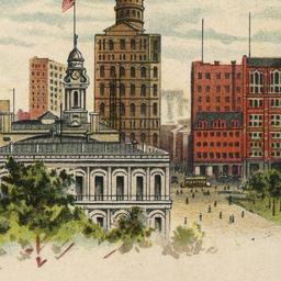 Newspaper Row, City Hall, T...