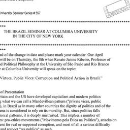 Announcements, 2004-03-30. ...