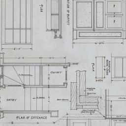 Stair and cabinetwork details