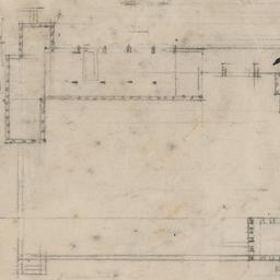 First, second floor sketch ...