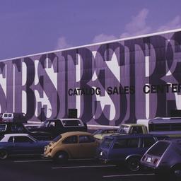 Exterior view, from parking...