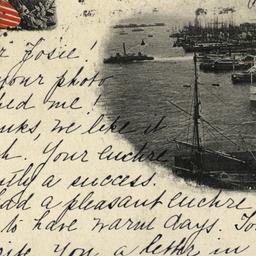 Docks of New York.