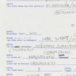 Western questionnaire, answ...