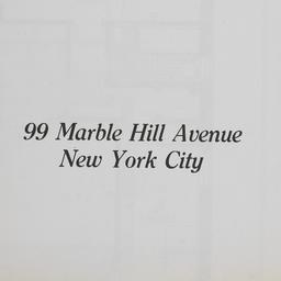 99 Marble Hill Avenue