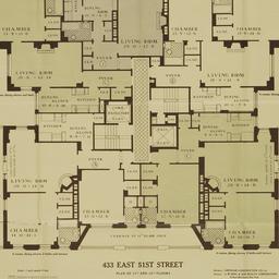 433 E. 51 Street, Plan Of 1...