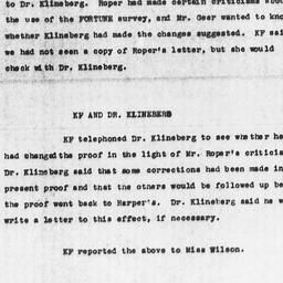 Memorandum from Katherine F...