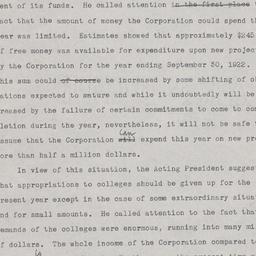 Board Meeting, 12/14/1921
