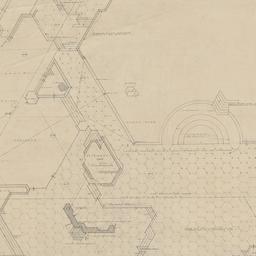 Concrete mat, brickwork plan