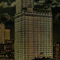 Woolworth Building at Night...