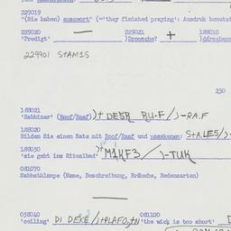 Western questionnaire, answ...