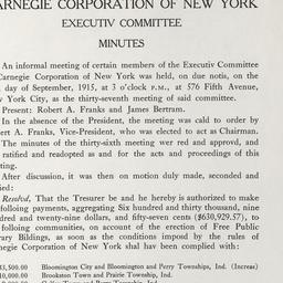 Executive Committee Meeting
