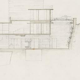 Section through dining room...