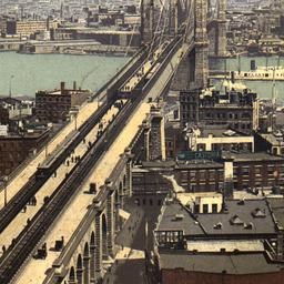 Brooklyn Bridge, New York.
