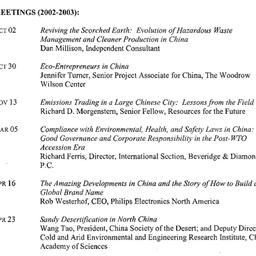 Schedules, China: Internati...