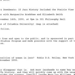 Correspondence, 2000-11-12....