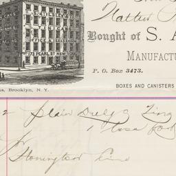 S.A. Ilsley & Co. Bill ...