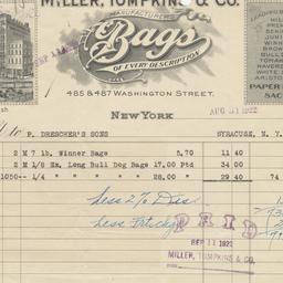Miller, Tompkins & Co. ...
