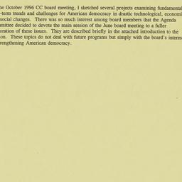 Board of Trustees - Sent to...