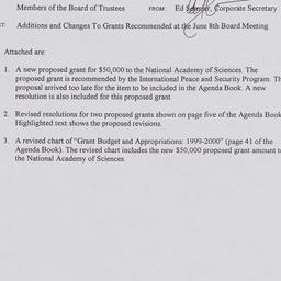 Board of Trustees - Meeting...