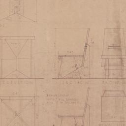 Chair, table details