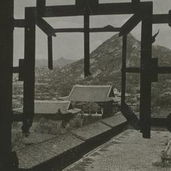 A view of the temple scener...