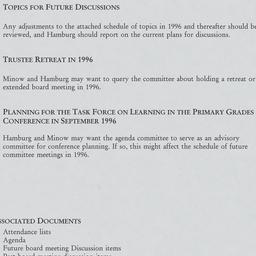 Agenda Committee