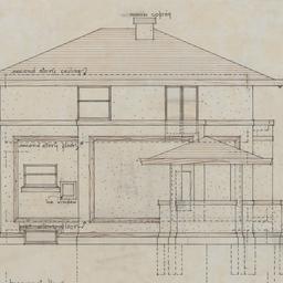House #2: Side elevation