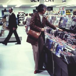 Interior view, record depar...