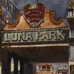 Entrance to Luna Park Coney...