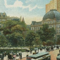 Broadway and City Hall Park...