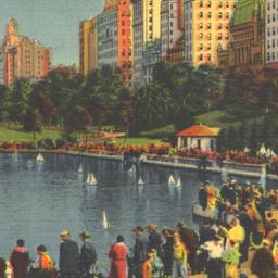 Scene in Central Park, New ...