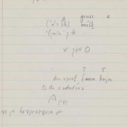 Eastern questionnaire, blue...