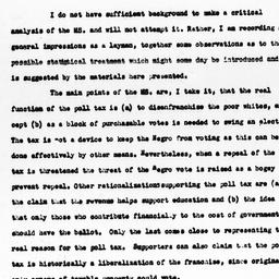 Memorandum from Samuel A. S...