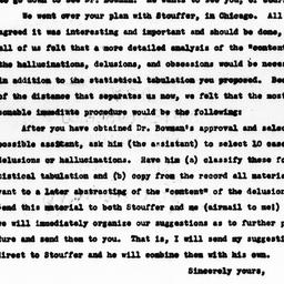 Letter from Dorothy Swaine ...