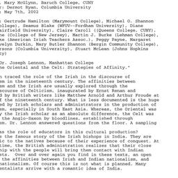 Minutes, 2002-05-03. Irish ...